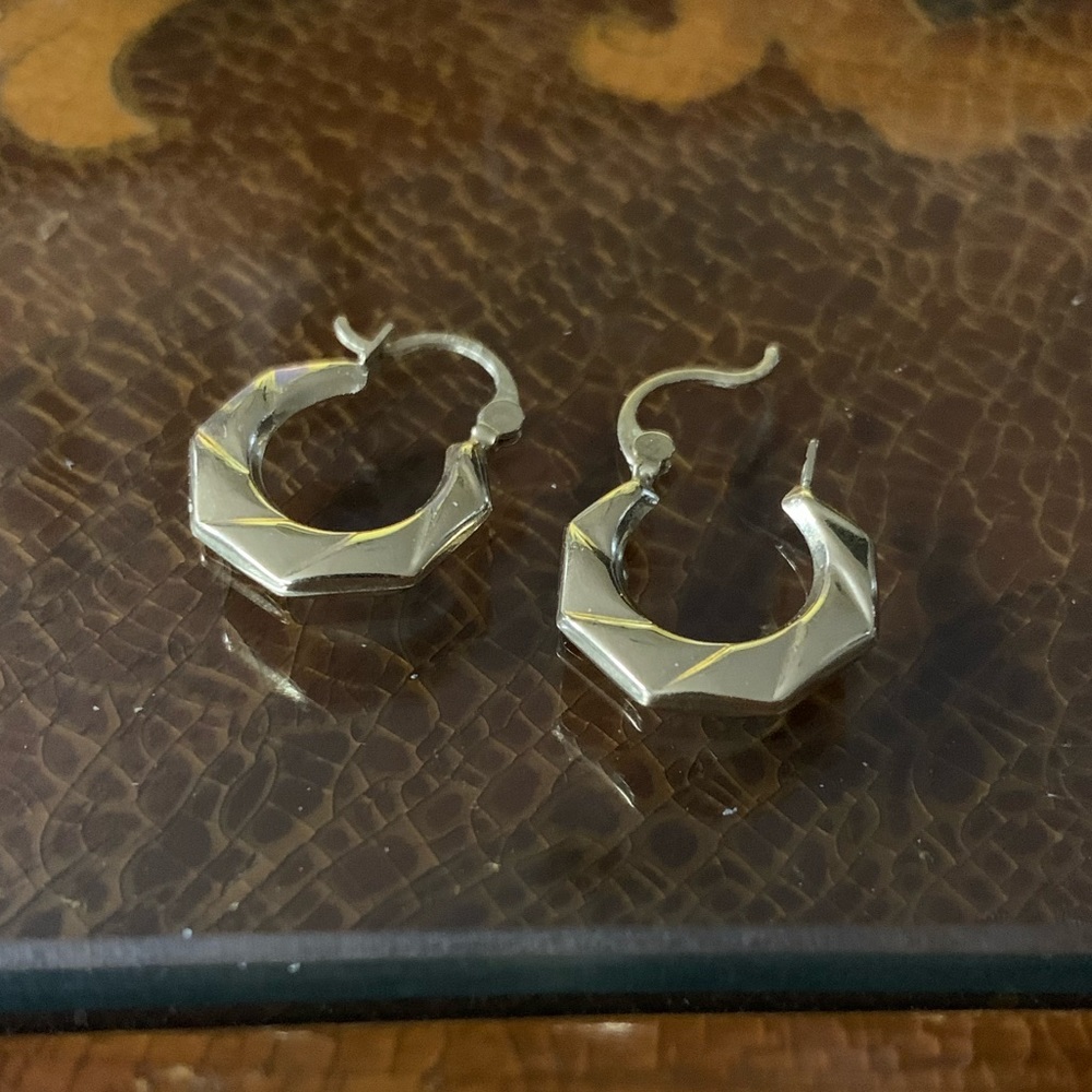 14kt gold filled small hoops